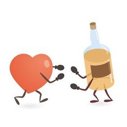 酒精和心脏病之间的关系是什么?